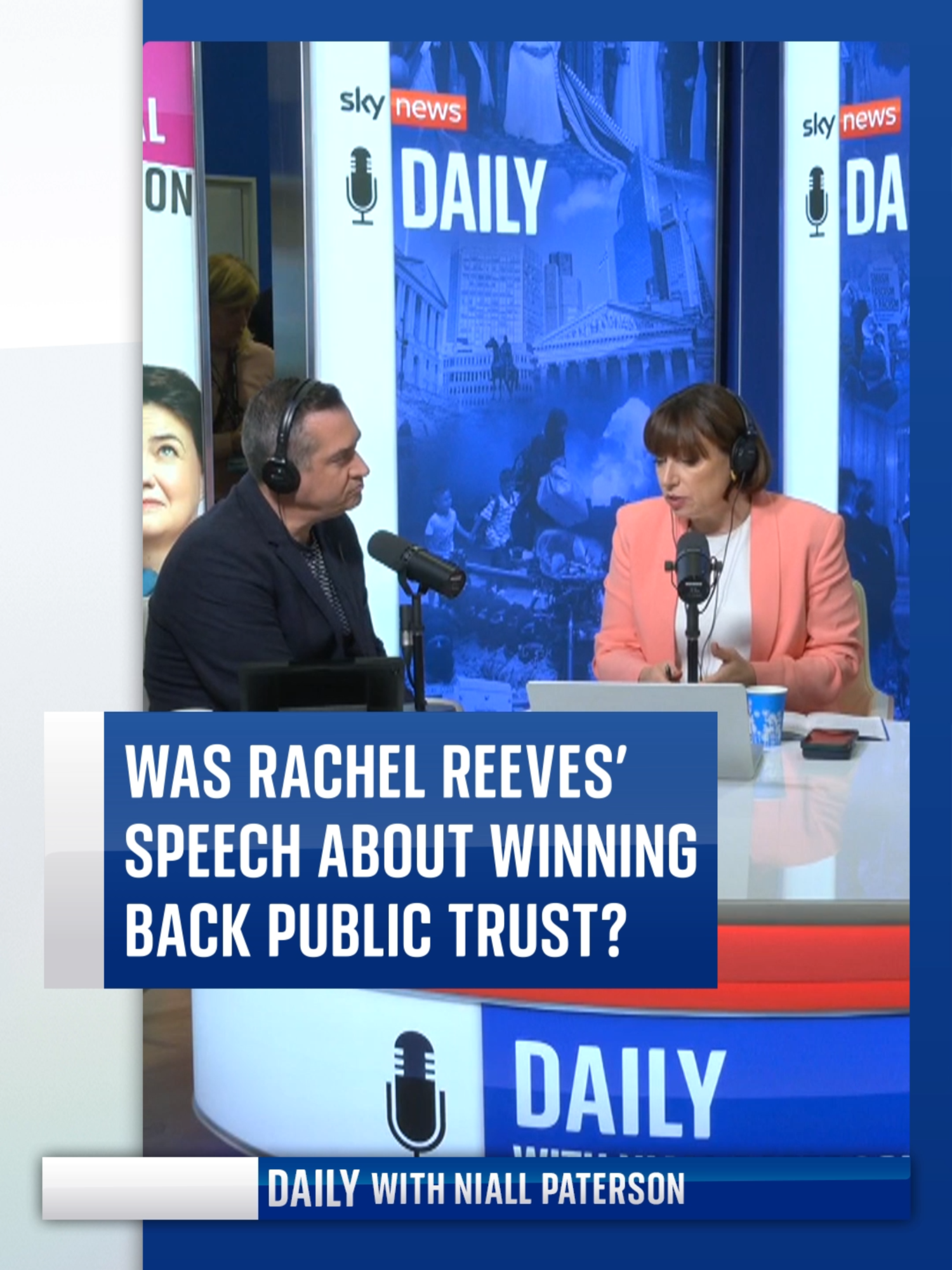 #RachelReeves has been speaking at #Labour Party conference. She's said her government won't implement #austerity - a way of economic policies which usually consist of #tax increases, #spending cuts, or a combination of both - which the Conservatives imposed in 2010. But, after being criticised for making cuts to the #winterfuelallowance and some infrastructure projects, what impact will her speech have on her party, and the country? Hear more on the #SkyNews Daily Podcast with Niall Paterson, available now.