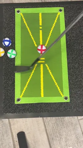 This mat is great for working on your club path! ⛳️🏌️‍♂️ #golf #golftiktok #golftok #golfer #chipping #golfswing 