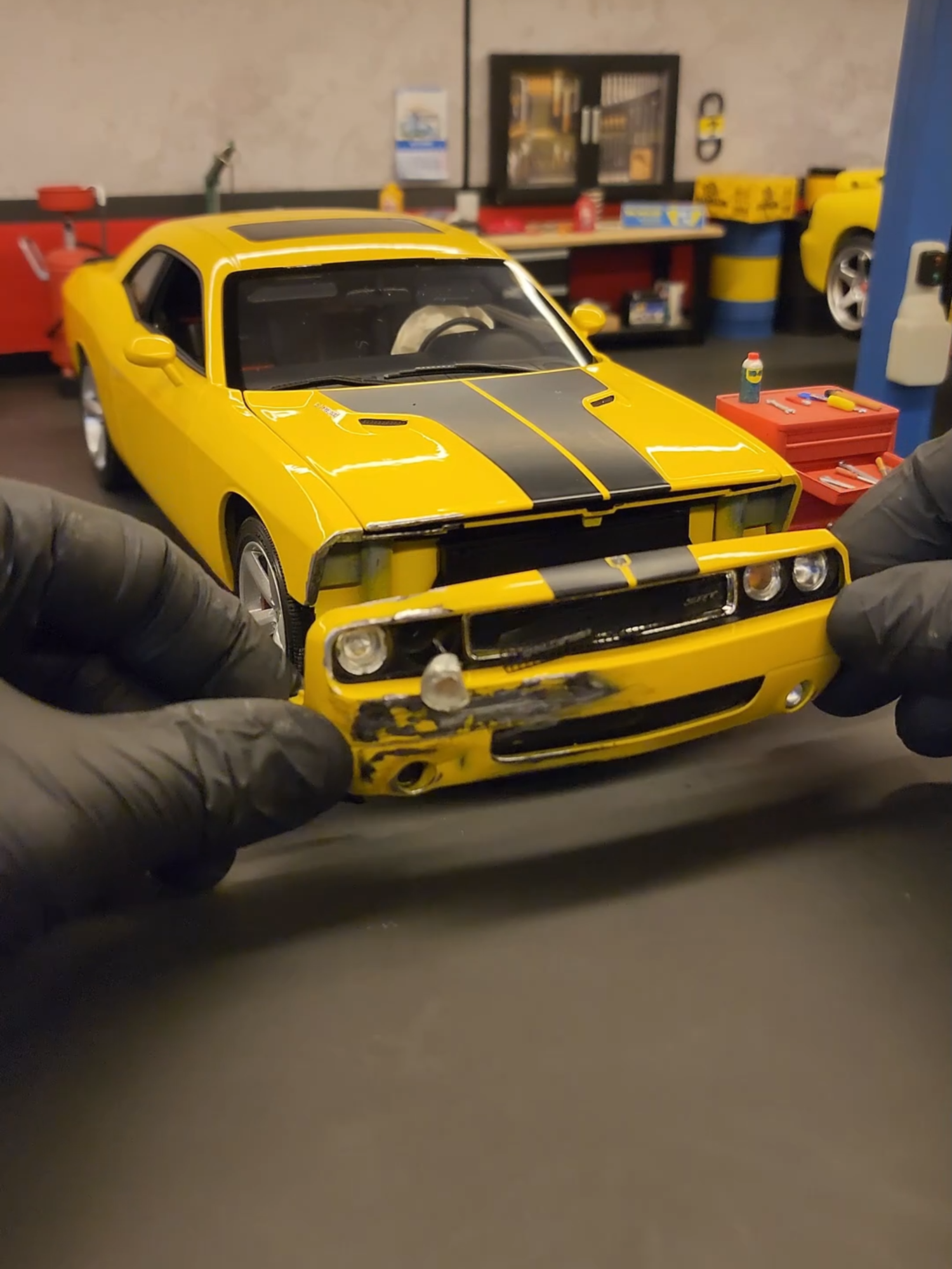 Repair Dodge Challenger Srt8 #diecast #dodge #challenger #mopar