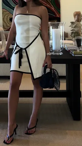 Cutest white mini dress! @MICAS @MICAS US #micasgal #shopmicas #micasaw24 