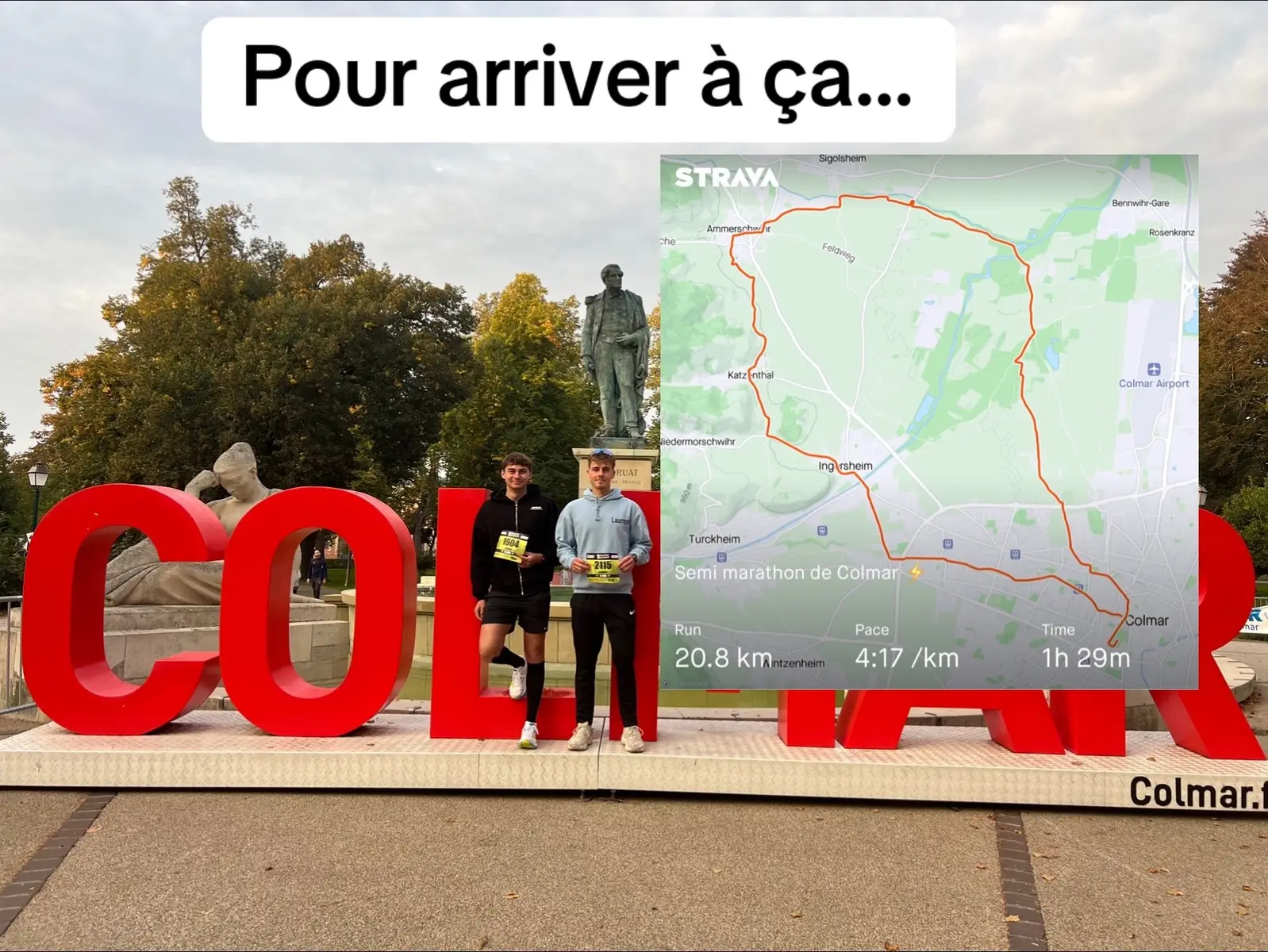 Devenir meilleur en course à pied c’est un processus lent. Ça peut paraître bizarre de courir lentement mais ça a son importance ! #courseapied #Running #semimarathon #sport #croyezenvous 