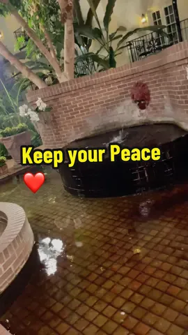 “Keep your Peace” 🫶🏾 Block out all negativity & live for YOU 💜