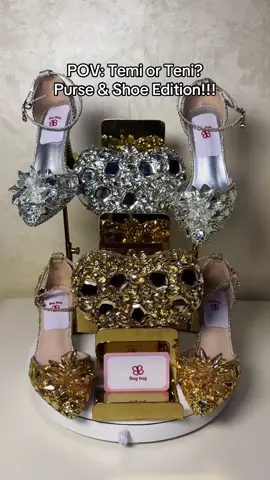 Who will settle this purse matter for us? Shop your Bridal, Owambe, Parties, Weddings, Naming ceremonies, Prom, Church and Birthday luxury bags and shoes from us at affordable prices!!!! We've got you covered for any and all your occasions. #SmallBusiness #wedding #arewaweddings #fashionista #tiktokmademebuyit #hijabi #luxurylifestyle #smallbusinesscheck #kaftan #modestfashion #bags #agosvendor #trendingnowontiktok #bridalshower #gown #ilorinvendors #bussiness #sporty #bead #crochet #traditionalwedding purses for women  trending purses 2024 purses for women 2024  purses for women nigeria  classy purses for women  trending purses for women  best luxury purses for women  purses must haves designers  best women purses #creatorsearchinsights 