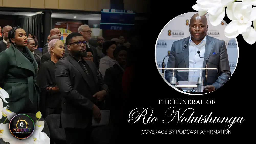 Honoring the life and legacy of Rio Noluchunga. 🌹✨ Watch the coverage of his memorial service, featuring heartfelt interviews with family, friends, and colleagues . 🙏🏽 Now live on our YouTube channel. #PodcastAffirmation 🎥 https://youtu.be/zl6cns8BtRE