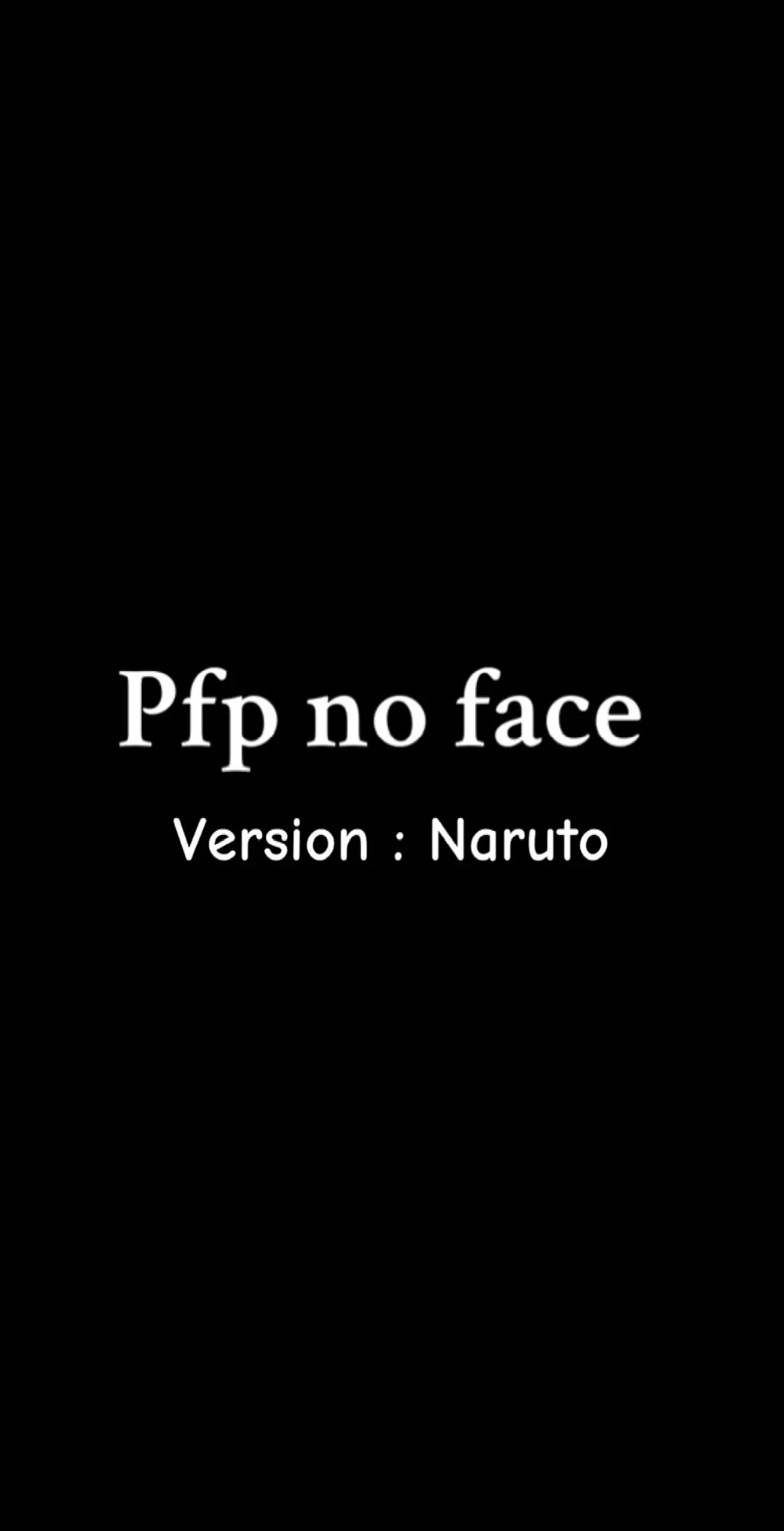 #naruto #narutoshippuden #pfp #noface #anime #icon #fyp #foryou #bestanime 