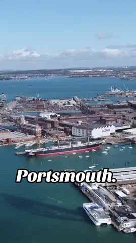 Portsmouth Harbour. #portsmouth #royalnavy #harbour #coast #seaside #vacation #drone #dji #djimini #Summer #Love #ship #history #holiday 