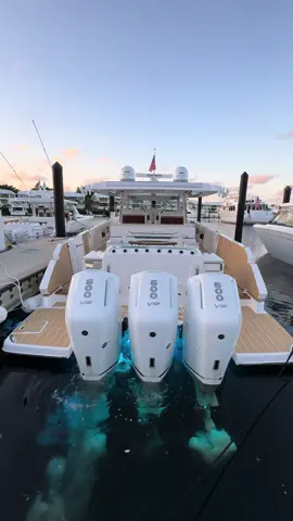 Starting up the @Regal Boats 50SAV powered by triple Mercury 600 V12s 💪  Boasting an expansive 50-foot length overall and a 14′ 7″ beam, the 50 SAV is a marvel of design. Dual GarmRests, Dual opening Terrace Doors, Regal LivePower, and a spacious cabin open up new realms of possibilities, inviting you to immerse yourself in the grandeur of the open water. Learn more at Regalboats.com!  #Boat #Boats #Boatsdaily #BoatTrader #Centerconsole #Yacht #Yachts #Luxury #Luxuryyacht #Regalboats