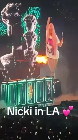 @Nicki Minaj in LA last night 💕 the prettiest to do it! #gagcityinglewood #gagcity #nickiminaj #barbie #nicki #barbz #fyp #roman 
