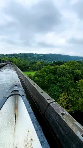 Highest working aqueduct in the world✅🛶 Another check off the bucket list today in Wales, canoeing over Pontcysyllte Aqueduct, what an experience🤍 #canoeing #aqueduct #pontcysyllteaqueduct #adventure #Outdoors #bucketlist 