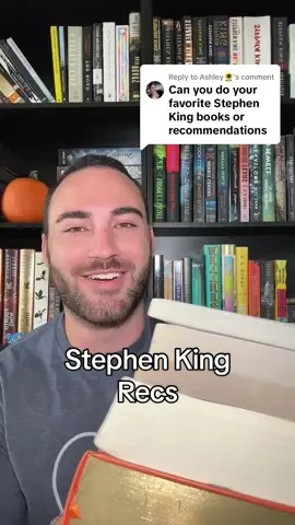 Replying to @Ashley🌻 one stop shop for all things stephen king                                                                                                                                                                       #BookTok #bookrecommendations #stephenking #horrorbooks #thrillerbooks 