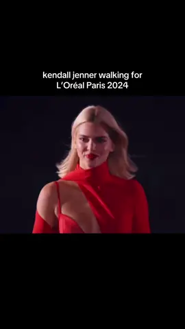 the blond hair and red dress WOW #kendalljenner 