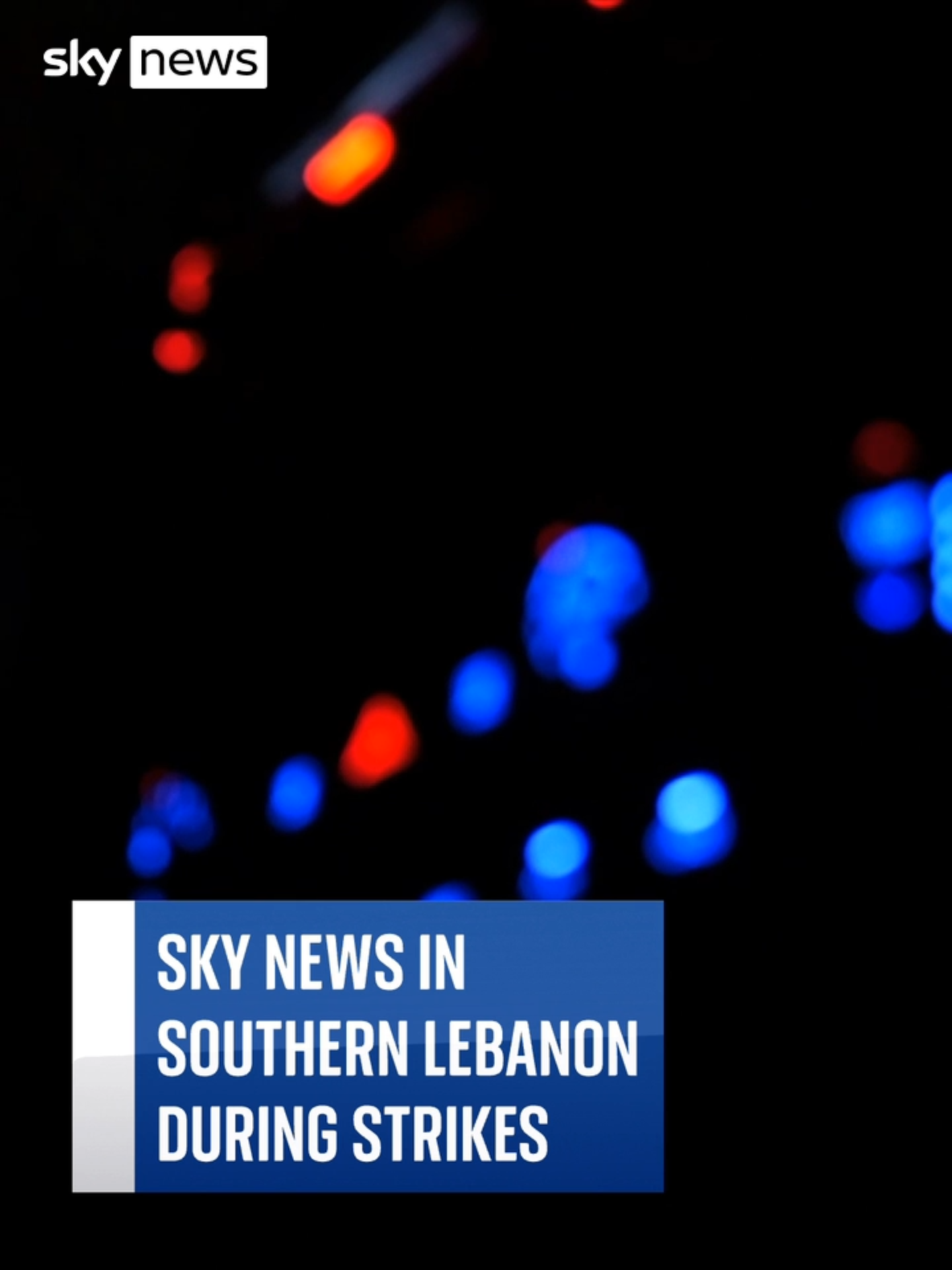 Sky News reports from southern #Lebanon during Israeli strikes. The initial blasts in the region triggered secondary explosions in #Ghaziyeh. #skynews