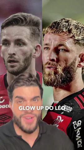 O que achou dessa mudança? 🤔 Glow Up sinistro do Leo Pereira zagueiro do Flamengo, deixou a barba crescer, arrumou o cabelo, melhorou o shape e fez procedimento de correção nas orelhas!  #antesedepois #GlowUp 