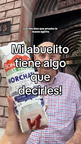 Mi abuelito ya probó también el nuevo sabor de horchata Bonafont aguas frescas y esto fue lo que dijo😳✨ #horchata #comidamexicana #bonafont #abuelito #publicidadpagada @Bonafont Aguas Frescas 