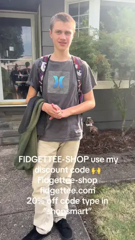 @Fidgettee 🩵 20% off type in shopsmart @Fidgettee.com for yours #foryou #autsim #autismawareness #autismfamily #sensory #kidsapparel #popit #autismawareness #autismmom #CapCut 