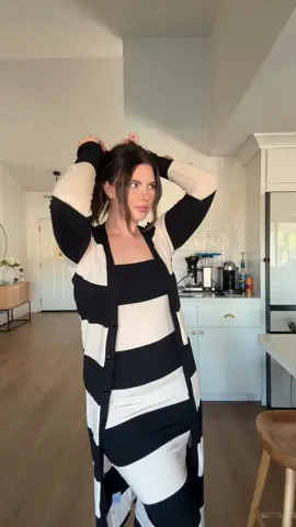 Tiktok shop got me again, how cute is this set?!🖤✨ #maxidress #matchingset #ttshop 