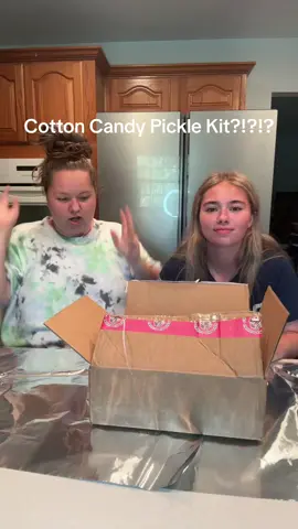 Would you try cotton candy pickles???? #cottoncandy #picklekit #TikTokShop