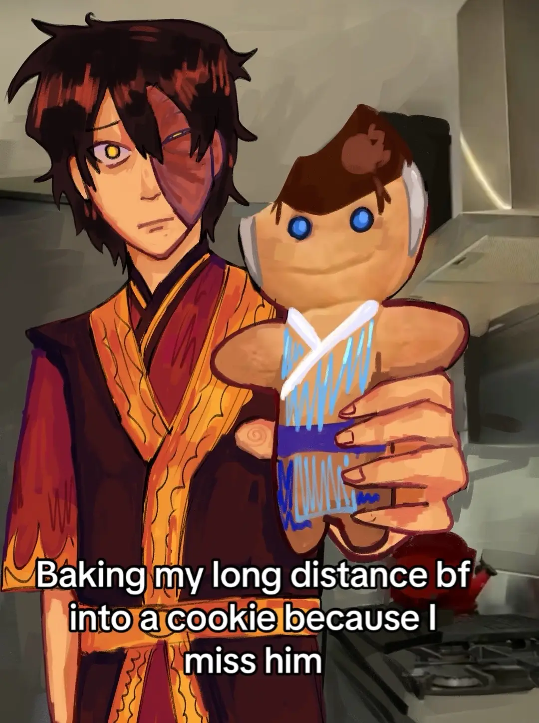 Cookie #avatarthelastairbender #atla #sokka #sokkaavatar #zuko #zukoavatar #zukka 