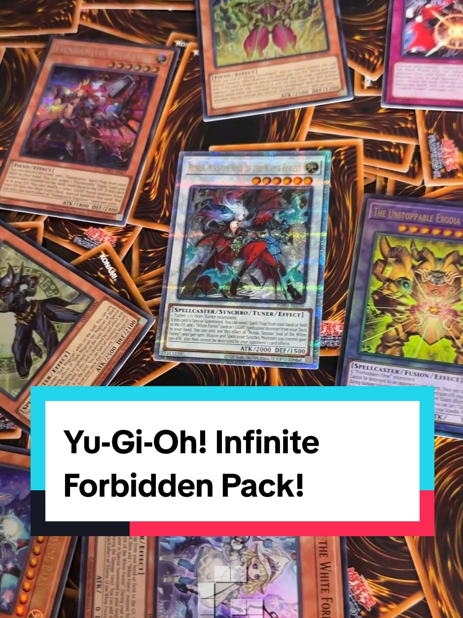 Yu-Gi-Oh! just sent us the Infinite Forbidden pack, so let's see what we get! #yugioh