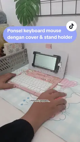Set keyboard mouse untuk ponsel anda dengan port type-c & Micro-USB #keyboard #mouse #ponsel #elektronik #wibgajian #standholder 