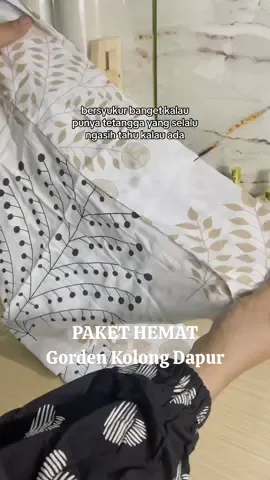 Paket PROMO lengkap gorden kolong dapur, motifnya banyak 😍🥰 #lowbudget #gordenmurah #gordenkolongdapur #dapurkecil #dapurminimalis #inspirasidapur #dapurestetik #gordenestetik #xyzbca #fyp #viraltiktok 