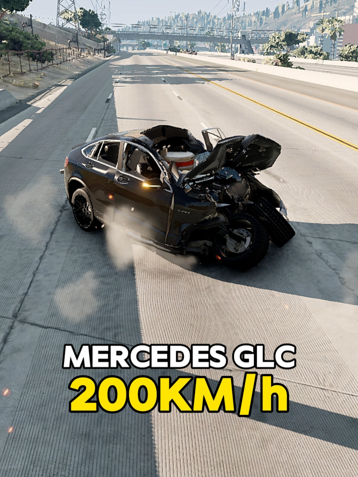 Cars vs bollard 200kmh - BMW, JEEP, INFINITI, MERCEDES! #beamng #beamngdrive #gaming #cars