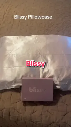 Silk pillowcase its Mulberry Silk#blissybrand #blissypillowcase #silkpillowcase 