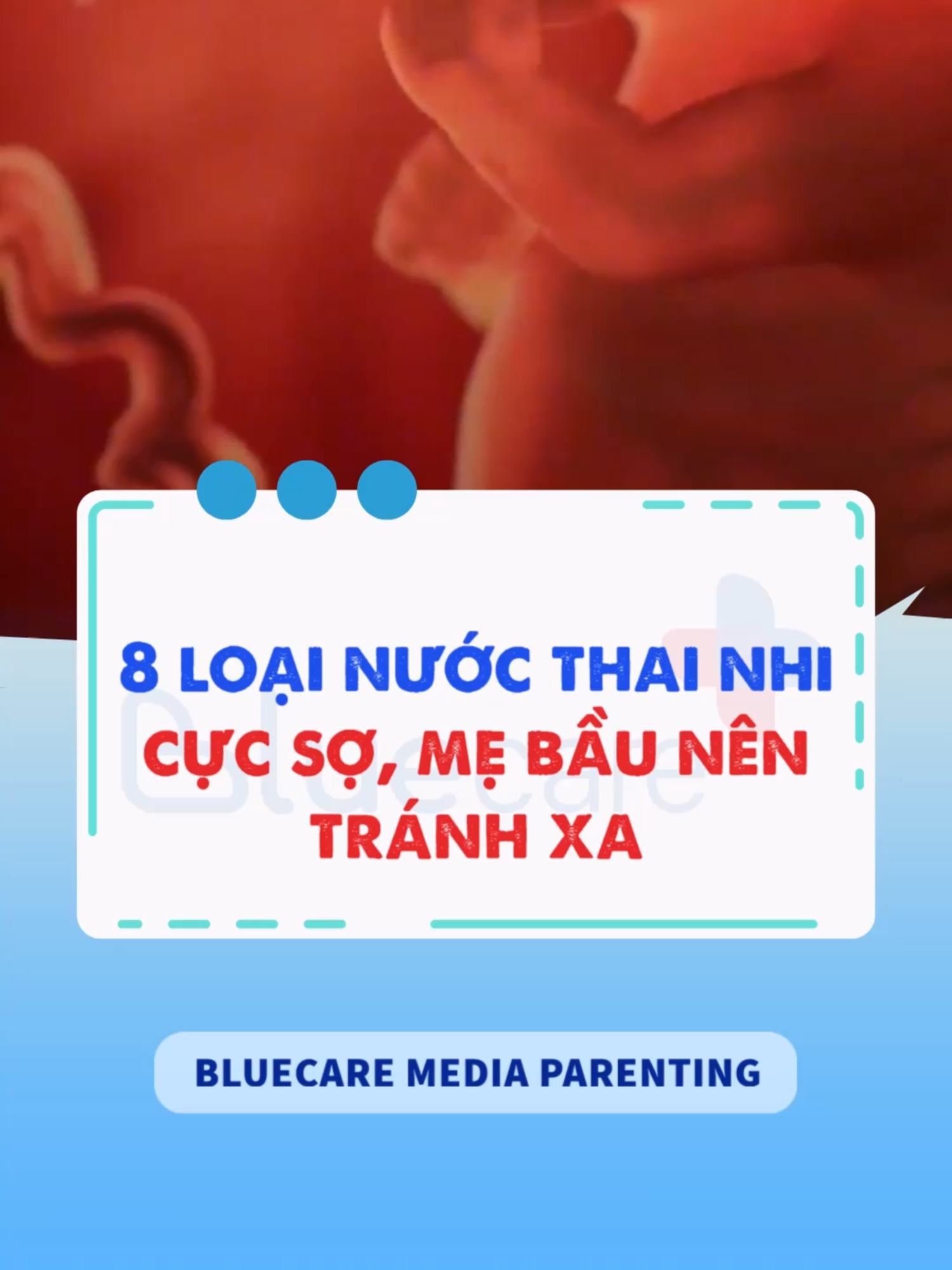 8 Loại nước thai nhi cực sợ, mẹ bầu nên tránh xa! #mebau #mebauthongthai #mangthai #kienthucmangthai #LearnOnTikTok #pregnant