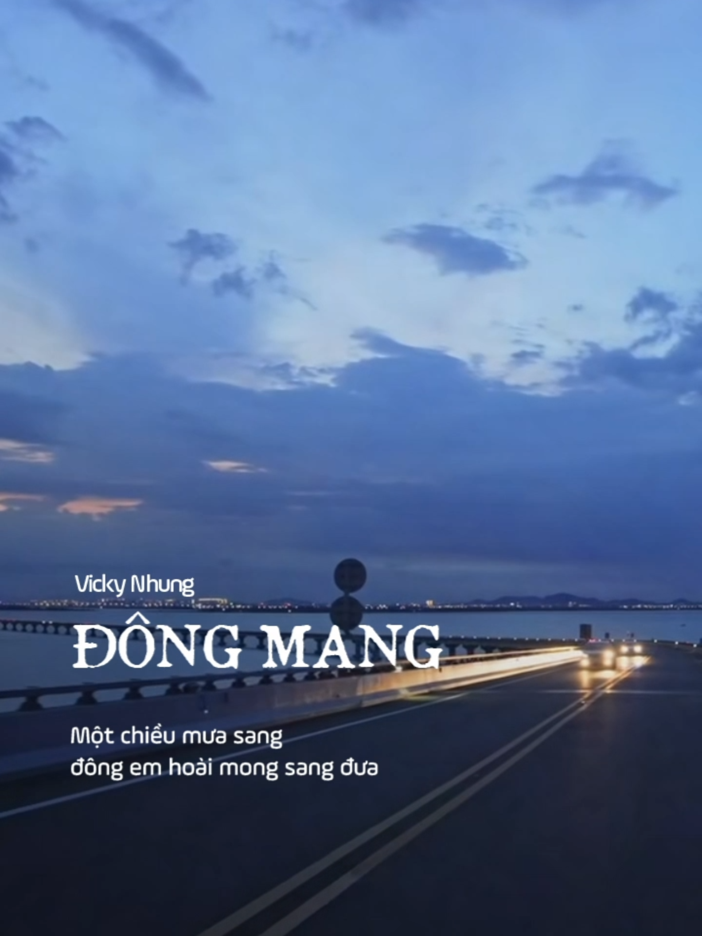 Từng con sóng xô những cơn đau..#FanEnt #Nhachaymoingay #langofficial #vickynhung #dongmang