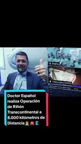 Un doctor catalán opera de un tumor de riñón mediante 'telecirugía' a un paciente que estaba en Pekín Ha sido la primera nefrectomía parcial transcontinental del mundo. El jefe de urología oncológica de la Fundación Puigvert de Barcelona, el doctor catalán Alberto Breda, ha logrado un hito trascendental, operando un tumor de riñón mediante cirugía robótica en remoto a un paciente que se encontraba en Pekín. Este suceso supondría la primera nefrectomía parcial (extirpación total o parcial del riñón) transcontinental del mundo. La intervención tuvo lugar la semana pasada en el auditorio de la ciudad de Burdeos (Francia) durante la reunión anual europea sobre cirugía robótica ERUS 2024. La operación El paciente es un hombre de 37 años que tenía un tumor de riñón, fue dado de alta al día siguiente y ya se encuentra en su casa en fase de recuperación. El doctor Breda ha asegurado que 