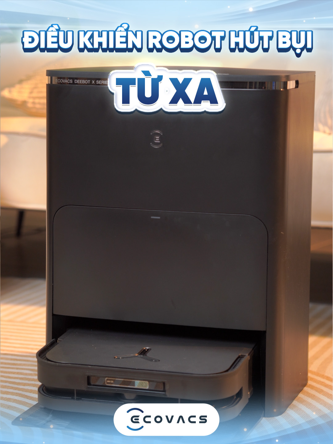 Tại sao phải đợi đến cuối tuần mới dọn #gigavn #hoplongecomerce #ecovacs #ecovacsvietnam #deebotx5proomni