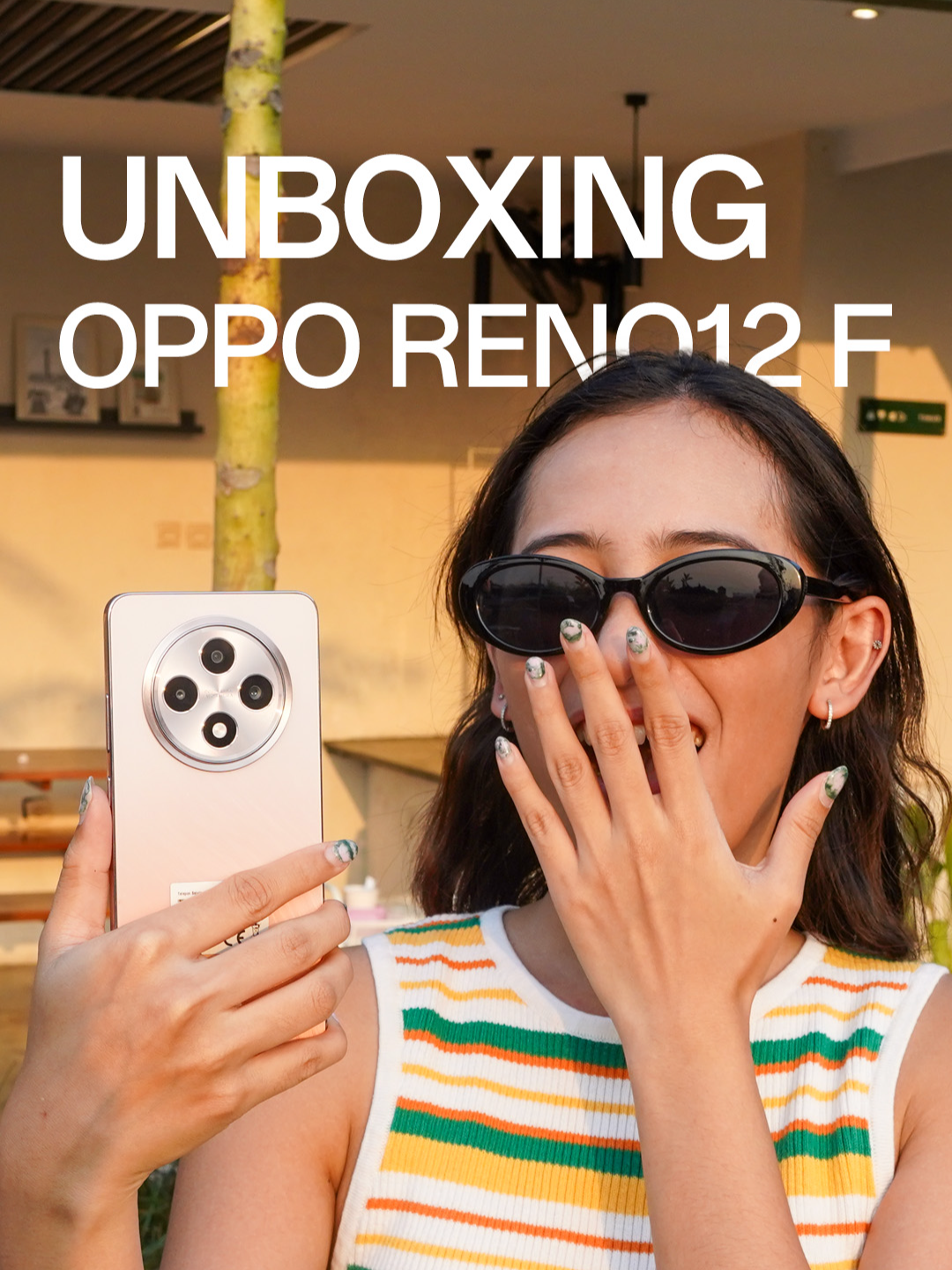 ✨ Unboxing OPPO Reno12 F! 📦 Siap-siap terpesona dengan AI kamera yang bikin foto kamu makin stunning! Plus, tahan air—jadi siap beraksi di segala kondisi! 🌊📸 #OPPOReno12F #Unboxing