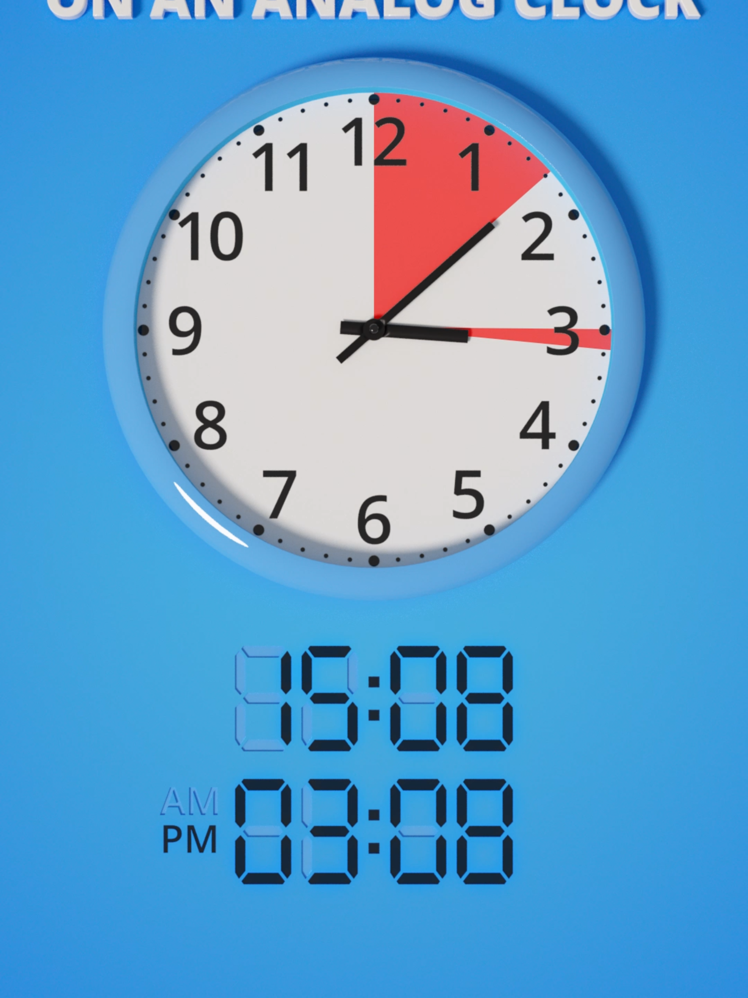 How to tell time on an analog clock #AnalogClock #TellingTime