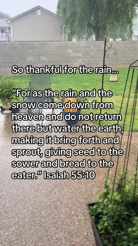 The rain was so needed #rainyday #thunderstorm #cozyathome #christiantiktok #bibleverse #thankful #fyp 