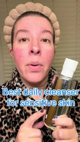 If you have sensitive, or highly reactive skin, this is the cleanser for you! Right now it’s only $18 with free shipping. #facewash #facialcleanser #rosacea #sensitiveskin #skincare   Skin care, sensitive, skin, rosacea, eczema aging skin skin over 40