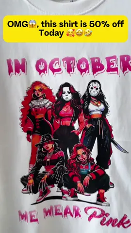 I found the cutest shirt for Hall0ween 🎃👻can’t miss out this shirt 🥺