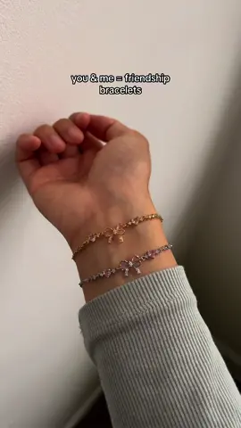 Featuring our tara bow zircon bracelet #coquette #affordablejewelry #friendshipbracelets #goldjewelry #silverjewelry #cutejewelry 