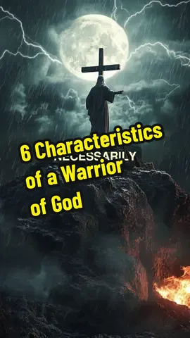 6 Characteristics of a Warrior of God: #christianity #god #bible #bibleanswers #Biblesay #messagefromgod #christiantiktok #kindnessstories #Heavenlyfather #Lord #Jesus #prayer #holyspirit #pray #Bibleverses #Christianliving  #Heaven #Warrior 