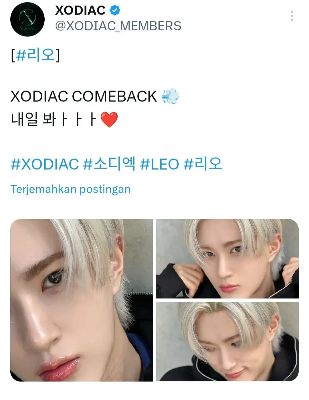 obat capekku update 🦁🥰  #xodiac #소디엑 #xodiac_someday #leo #리오 @XODIAC 