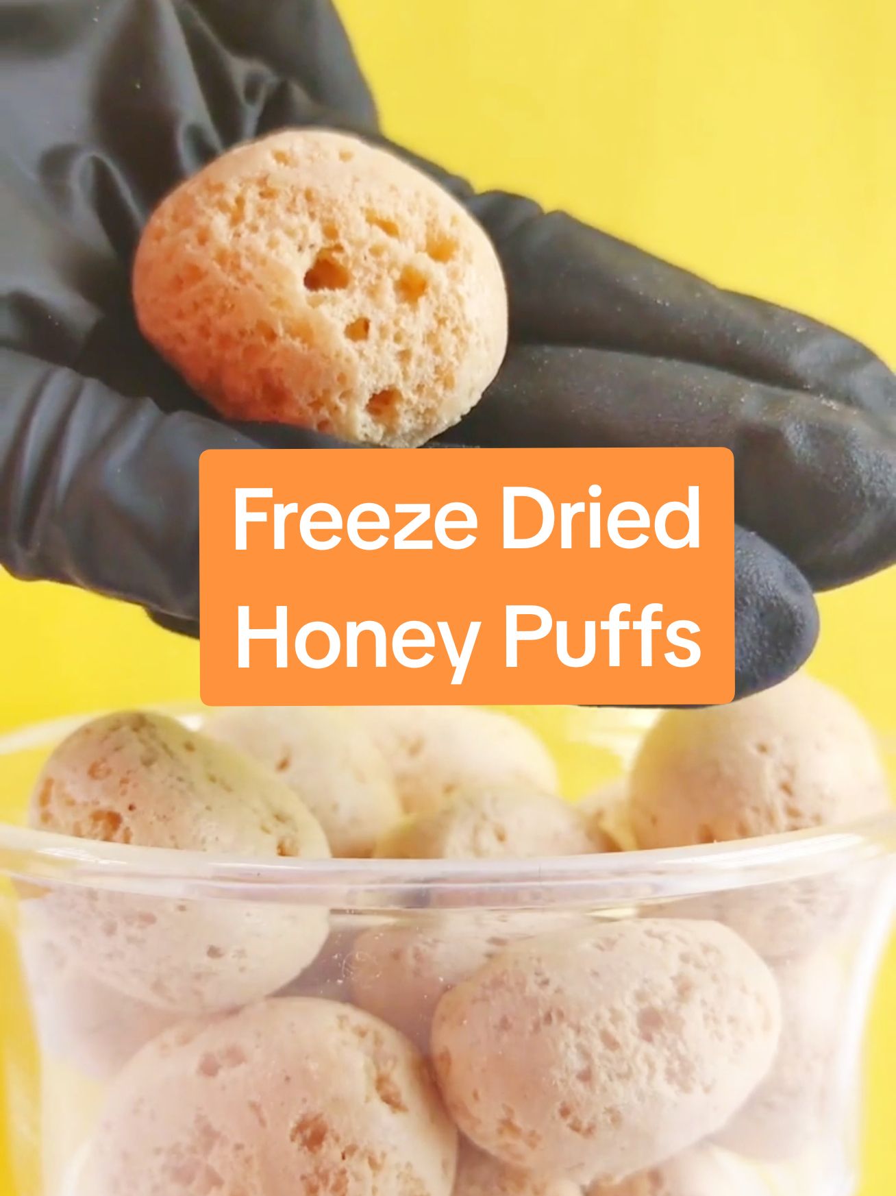 When you love the taste of honey but can't stand the texture and mess... these airy, melt-in-your-mouth freeze dried Honey Puffs are an absolute game changer 💯🍯 #honey #honeycandy #freezedriedcandy #sweettooth #SnackTime #gamechanger #tiktokshopfallsale 