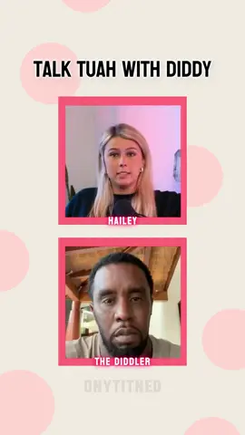 The new episode is so peak 😭🙏 #hawktuah #pdiddy #diddy #babyoil #talktuah #fyp #haileywelch