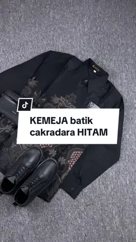 Kemeja batik cakradara simple elegant, cakradara hitam #kemejabatik #kemejabatikpria #kondanganoutfit 