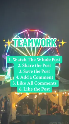 TEAMWORK UNDER 20K: Don’t forget to like every comment for best results! I will follow back when I can. 💜💜 Teamwork Under 20K Teamwork Moms of TikTok Teamwork Under 20K Followers Best Road to 10K Followers on TikTok Teamwork Trend Teamwork Recent Posts Creator Search Insights