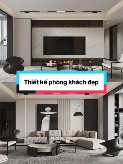 Phòng khách đẹp #thietkenoithat #thietkenoithat98 #nộithất #thietke 