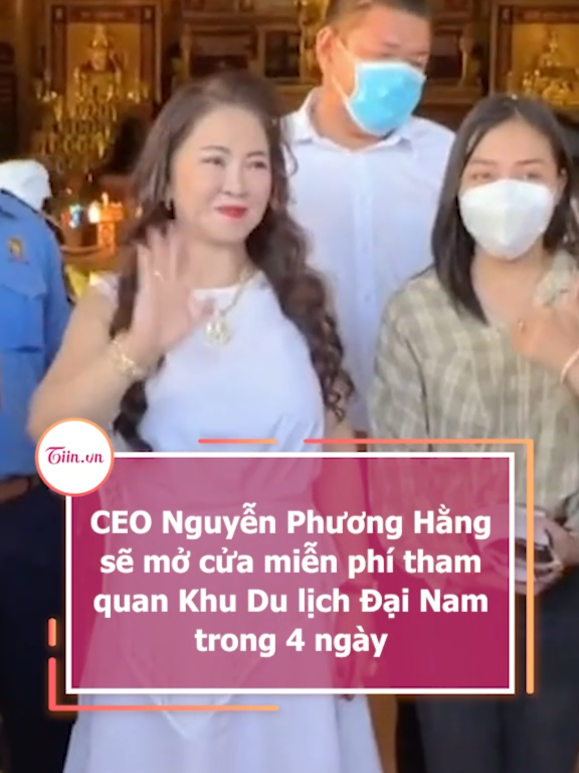 CEO Nguyễn Phương Hằng sẽ mở cửa miễn phí tham quan Khu Du lịch Đại Nam trong 4 ngày #tiinnews #nguyenphuonghang