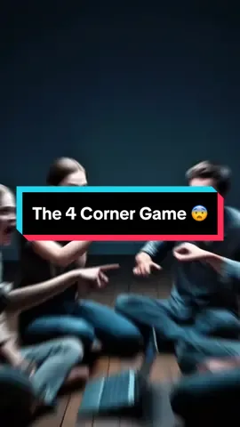 Creepy Four Corner Game! 🚪😨😳 #conspiracy #conspiracytheory #conspiracytiktok #scarygame 