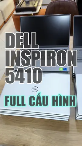 Về thêm Dell Inspiron 5410 chip H mạnh mẽ, vỏ nhôm mát lạnh. Gia’ cực tốt Ch1: i5-11320H(11300H)/16/512/FHD VGA On và Rời Ch3: i7-11370H(11390H)/16/512/FHD/ VGA On và Rời #dellinsspiron5410  #laptopvanphong  #laptop365  #xuhuongtiktok 