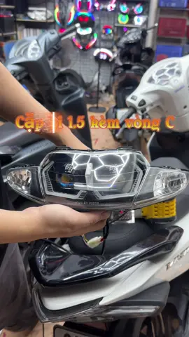 Test ánh sáng cặp bi 1.5 lên wave nhỏ tổng công suất 100w #ziizooshop #wavenho #wavezx #wave