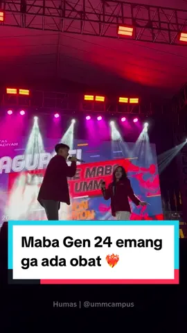 Maba maba gen 24 emang ga ada obat, menyalaa ❤️‍🔥 #ummcampus #lifeatcampus #MenyalaMabaku #MenyalaUMMku #inaguration #performance #maba #malang 