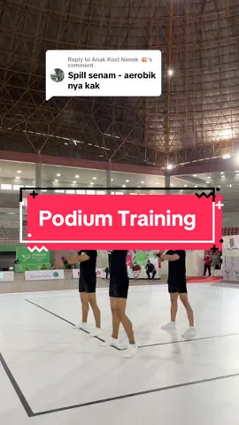 Replying to @Anak Kost Nenek 💥  Podium Training(TestFloor) sebelum pertandingan 🔥  #aerobicgymnastics #mobilelegends #aerobicsgymnastics #gymnastics #gymnast #gymnastique #ponxxiacehsumut2024 #ponacehsumut2024 #pon2024 #jambi #gold #senam #medan #jambipride #fyp 